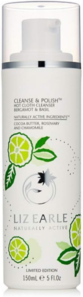 LIZ EARLE Cleanse & Polish Hot Cloth Cleanser BERGAMOT & BASIL, 150ml
