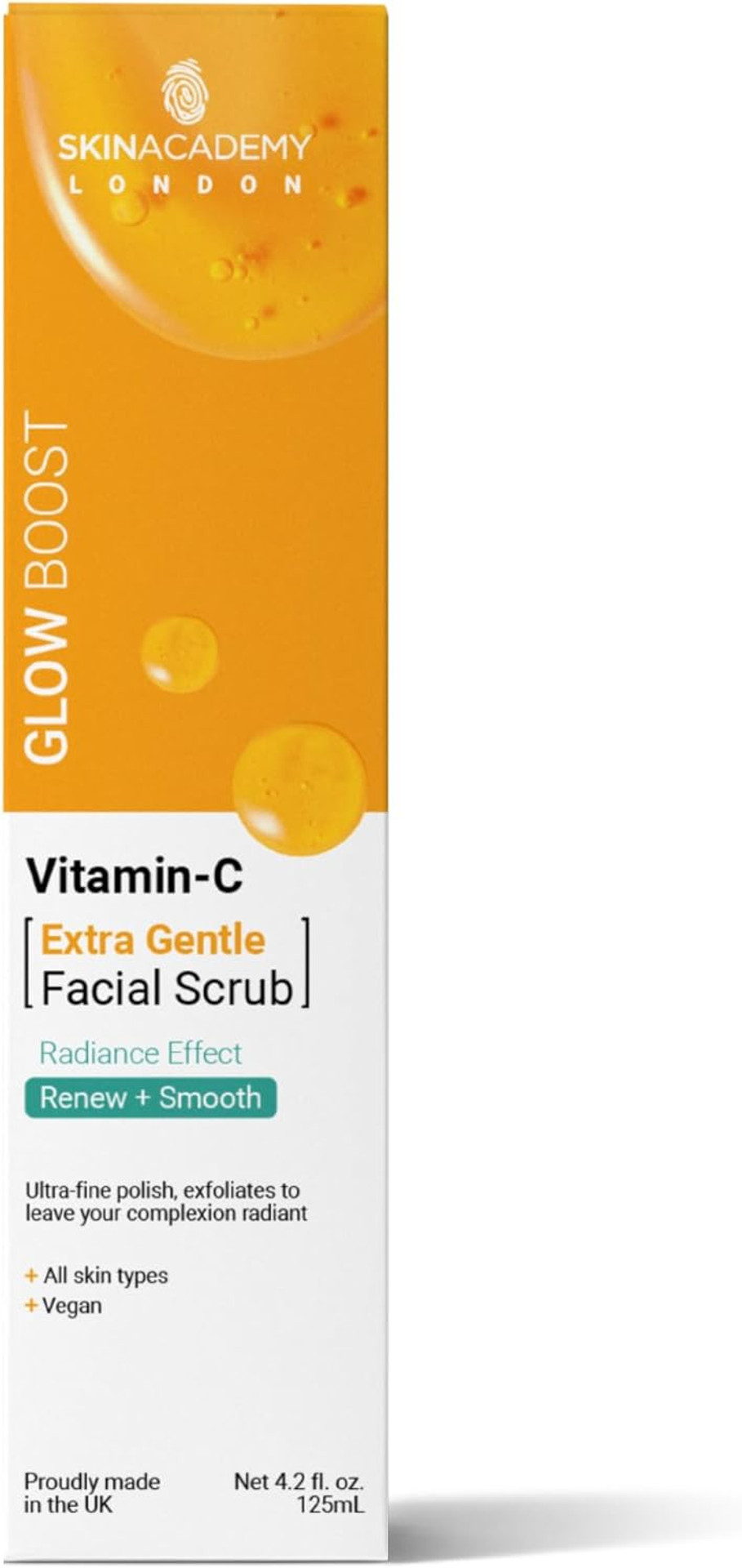 Skin Academy London | Botanical Beauty Purifying Facial Scrub | 98% Nature Derived | Vegan | 125ml Skin Academy London | Botanical Beauty Purifying Facial Scrub | 98% Nature Derived | Vegan | 125ml