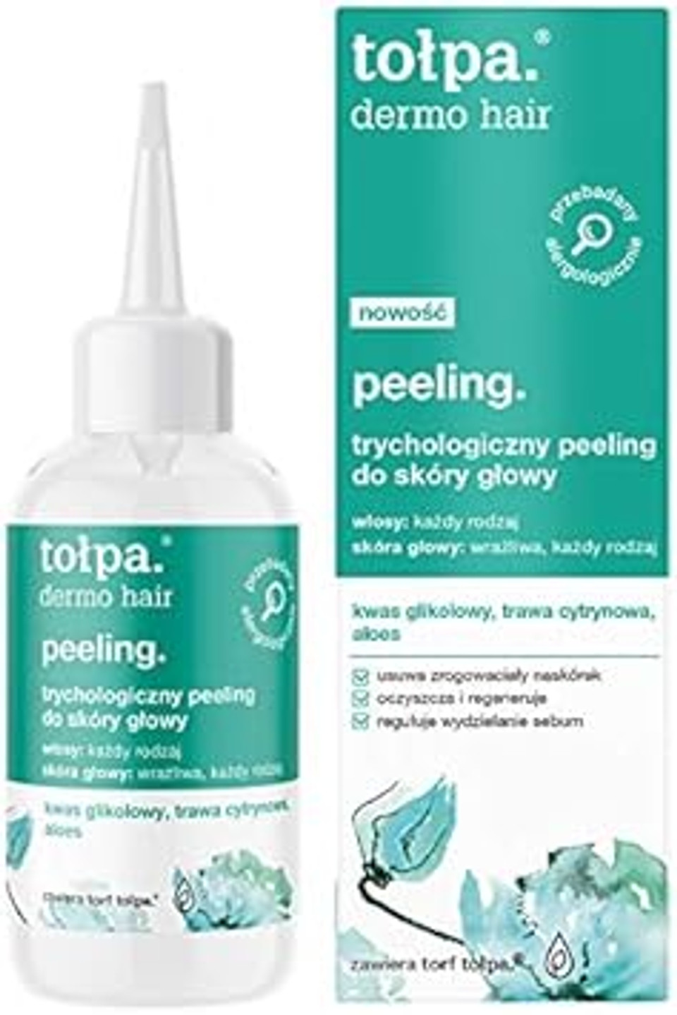TOLPA DERMO TRYCHOLOGICAL HAIR SCRUB SCALP, 100 ML