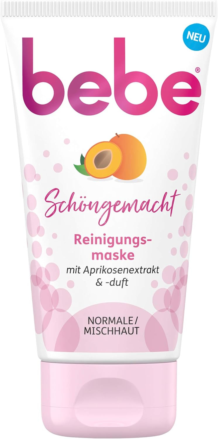 bebe Beautified Cleansing Mask with Apricot Extract & Fragrance Face Mask Normal/Combination Skin 75ml