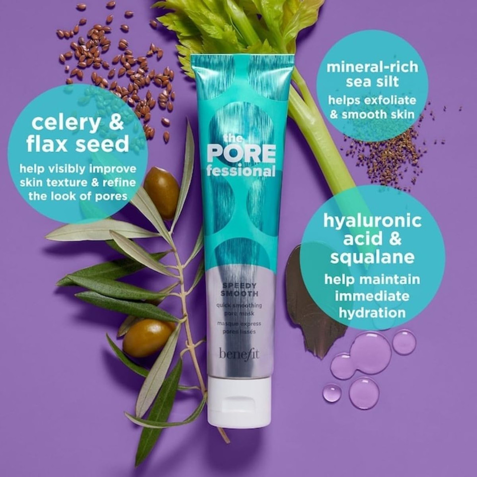 Benefit The POREfessional Speedy Smooth Pore Mask, 75 g (Pack of 1)