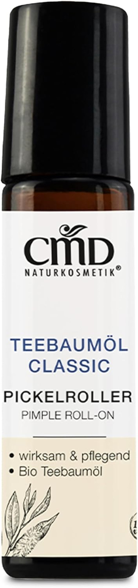 CMD, rullo per brufoli con olio dell'albero del tè biologico 10 ml