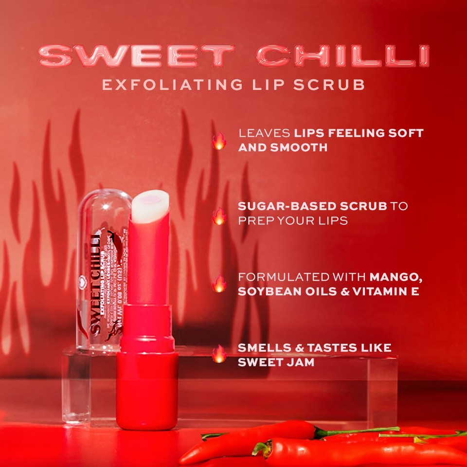 I Heart Revolution, Sweet Chilli Exfoliating Lip Scrub, Contains Vitamin E, Hydrating Formula, 2.5g