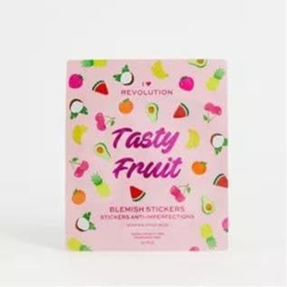 I Heart Revolution Tasty Fruit Spot Blemish Stickers, Acne Patch, 32 Pieces