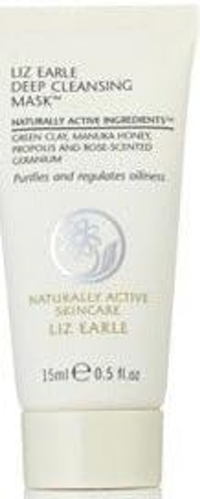 Liz Earle Deep Cleansing Mask 15ml - travel size with 2 sponges