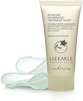 Liz Earle Intensive Nourishing Treatment Mask 15ml with cloth (Travel Size)