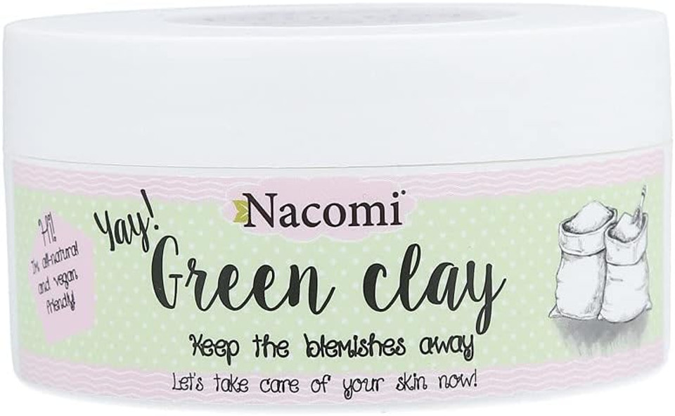 NACOMI Green Clay face mask 65g