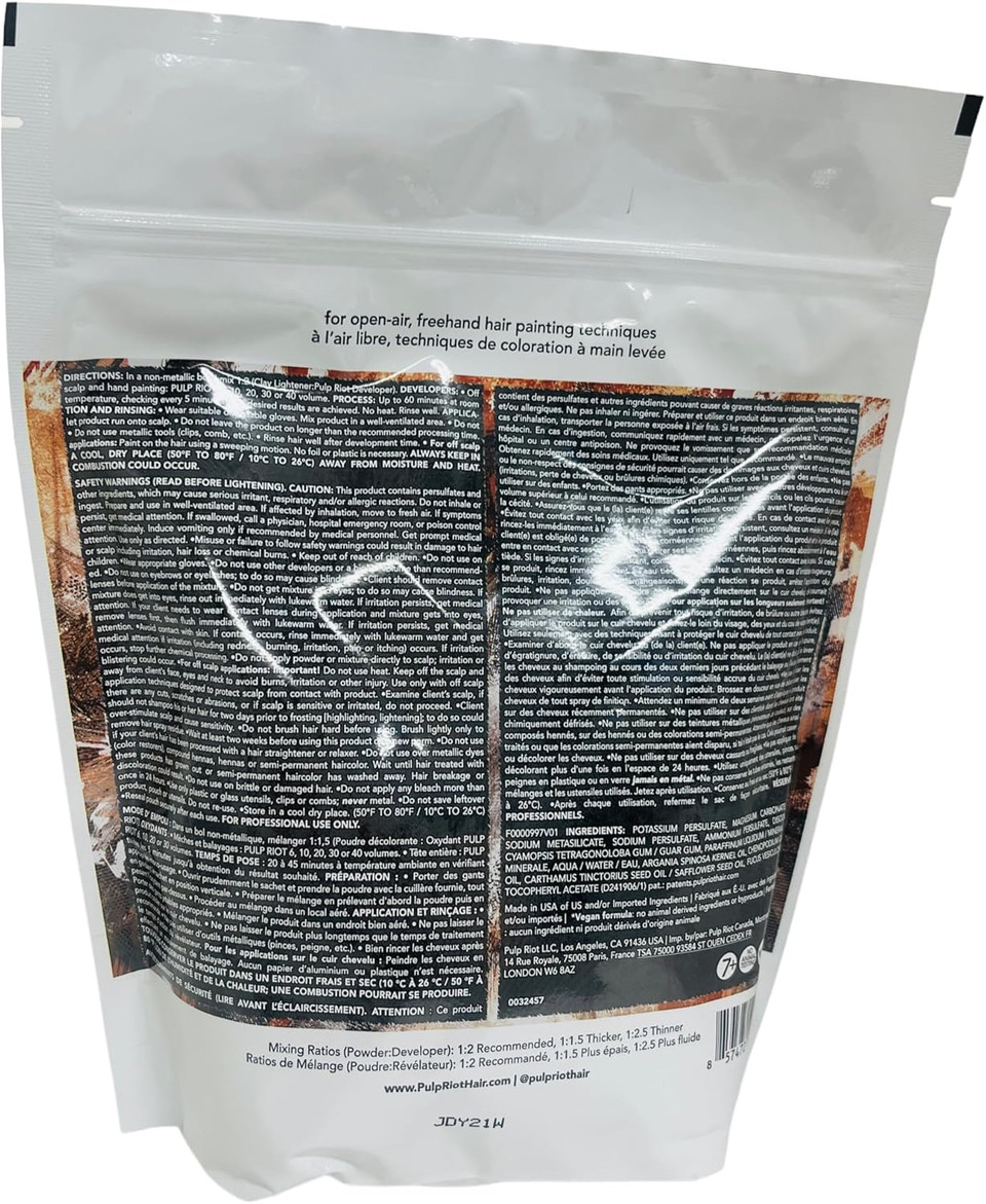 PULP RIOT CLAY LIGHTENER 17.6OZ