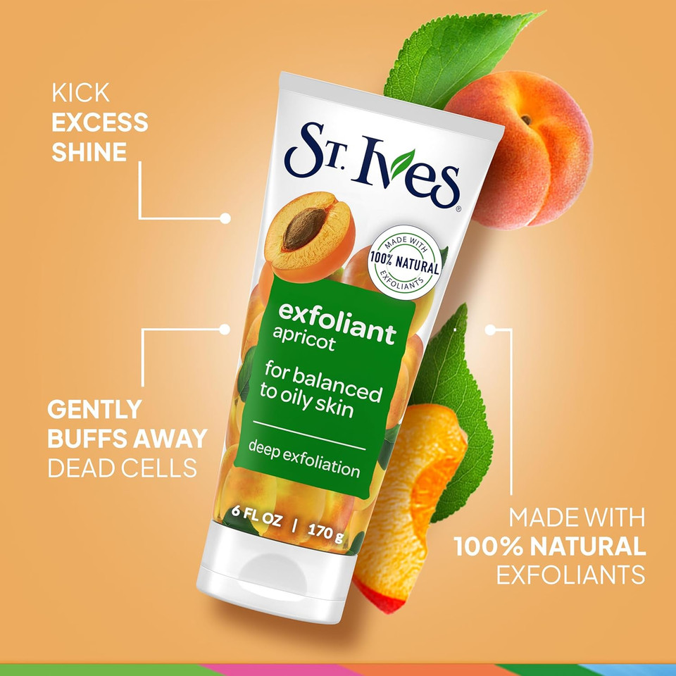 St Ives Fresh Skin Invigorating Apricot Scrub 170 g/6oz
