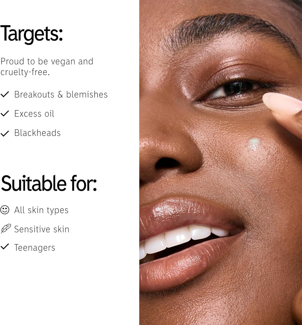 The INKEY List Succinic Acid Treatment 15ml, Clears Blemishes, Reduces Inflammation, Acne Treatment, Vegan Friendly, Suitable For All Skin Types