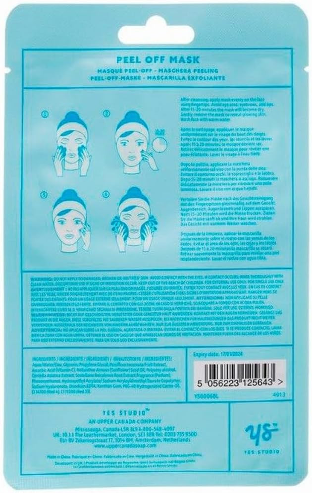 Peeling Great Hydrate + Glow Peel Off Face Mask 30ml Yes Studio