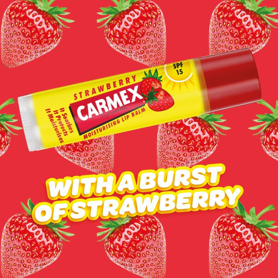 CARMEX SPF30 Sun Defence Tropical Moisturizing Lip Balm for Soft, Protected Lips Stick (10g)