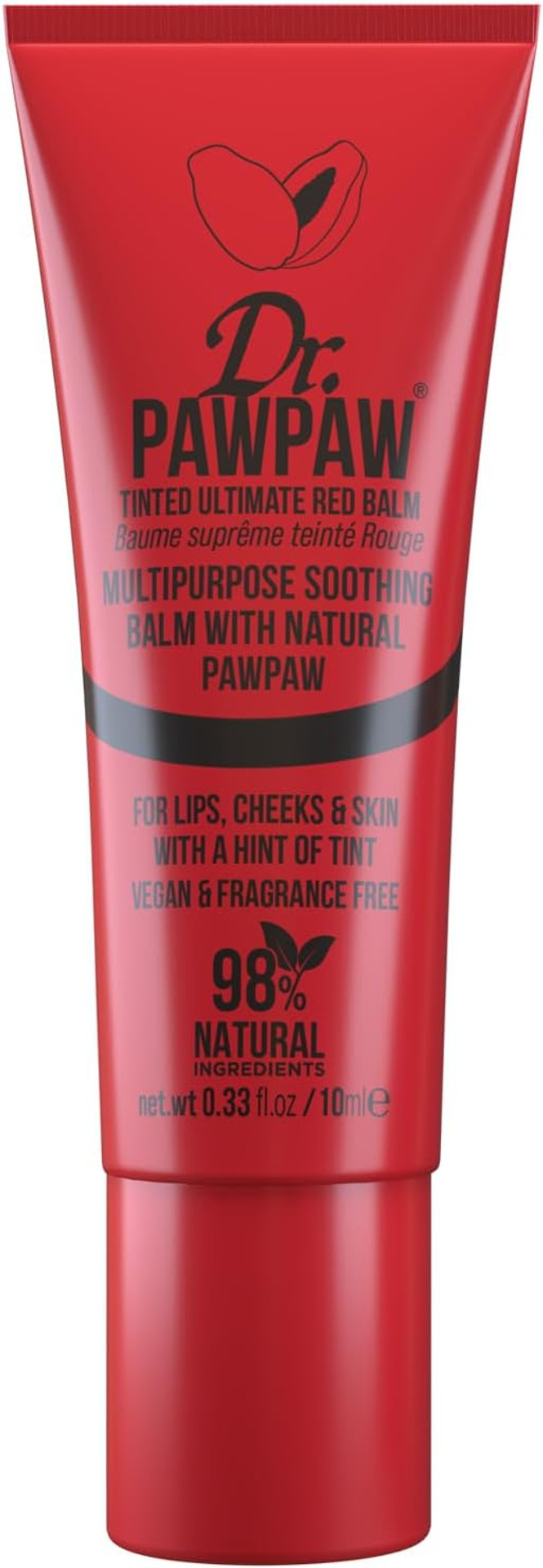 Dr.PAWPAW Shimmer, Multi-Purpose Natural No Fragrance Balm for Hydrating Lips, Skin, Hair, Cuticles, Nails & Beauty Finishing (10 ml) Dr.PAWPAW Shimmer, Multi-Purpose Natural No Fragrance Balm for Hydrating Lips, Skin, Hair, Cuticles, Nails & Beauty Finishing (10 ml)