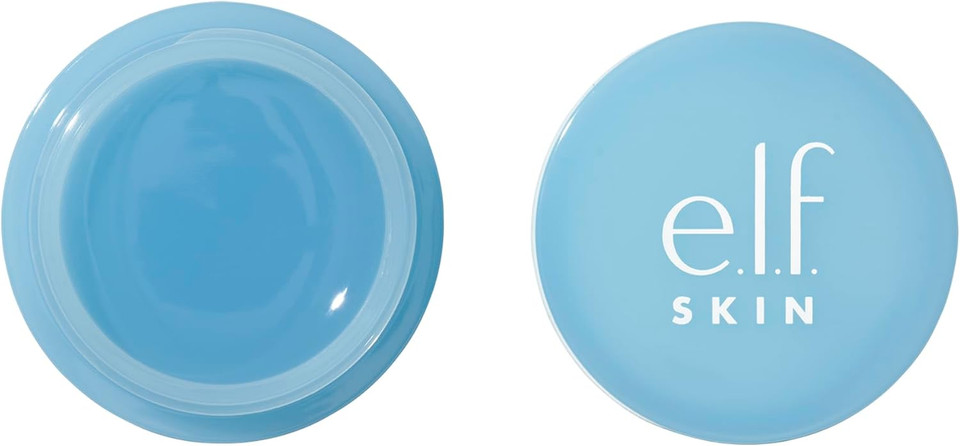 e.l.f. Skin Holy Hydration! Lip Mask, Hydrating Leave-on Mask For Soft & Smooth Lips, Enriched With Hyaluronic Acid, Powder Blue