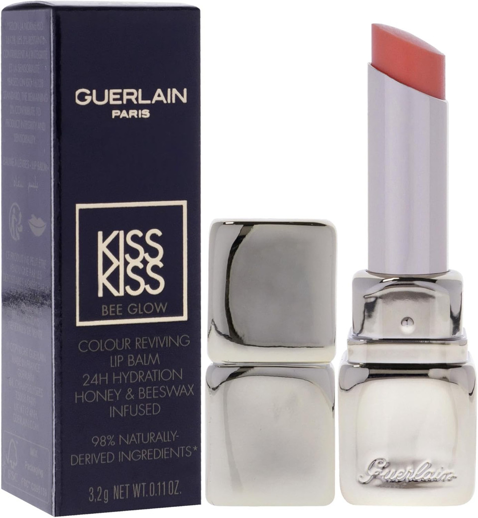 Kiss Kiss Bee Glow Lip Blam - 319 Peach Glow by Guerlain for Women - 0.11 oz Lip Balm
