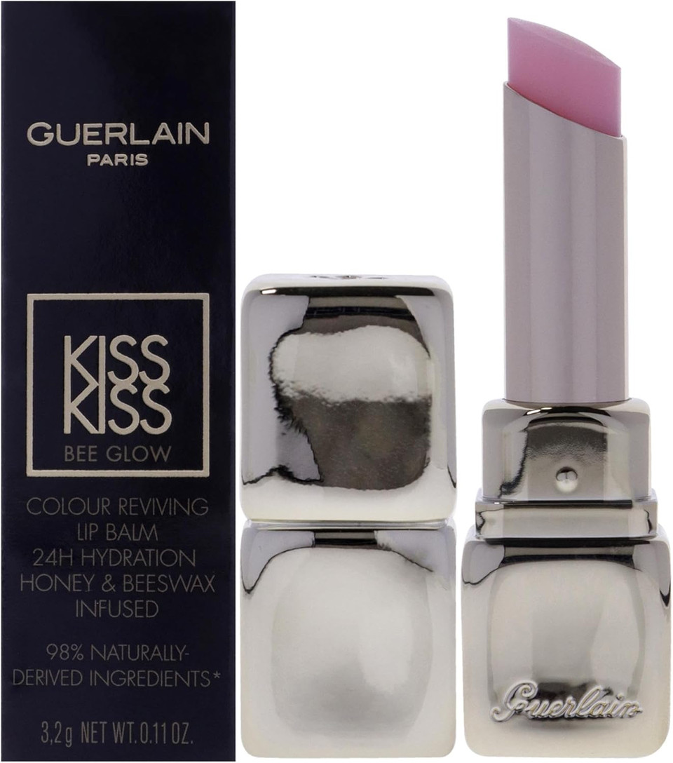 Kiss Kiss Bee Glow Lip Blam - 258 Rose Glow by Guerlain for Women - 0.11 oz Lip Balm