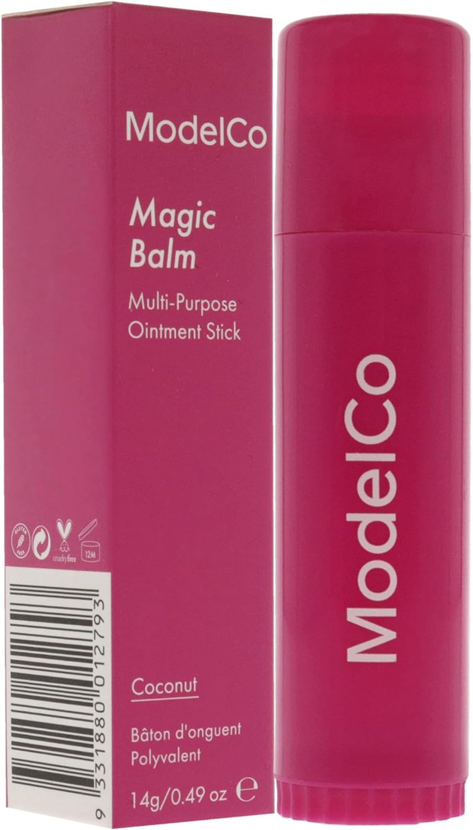 ModelCo Magic Balm - Coconut For Women 0.49 oz Lip Balm