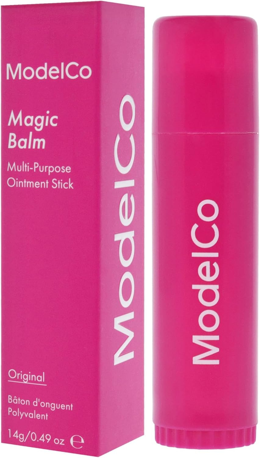 ModelCo - Magic Balm - Original - Multi-Purpose Ointment Stick - Sleek Retractable Moisturizing Balm - Provides an Instant Boost of Hydration - Enriched Formula Heals Dehydrated Areas - 0.05 oz