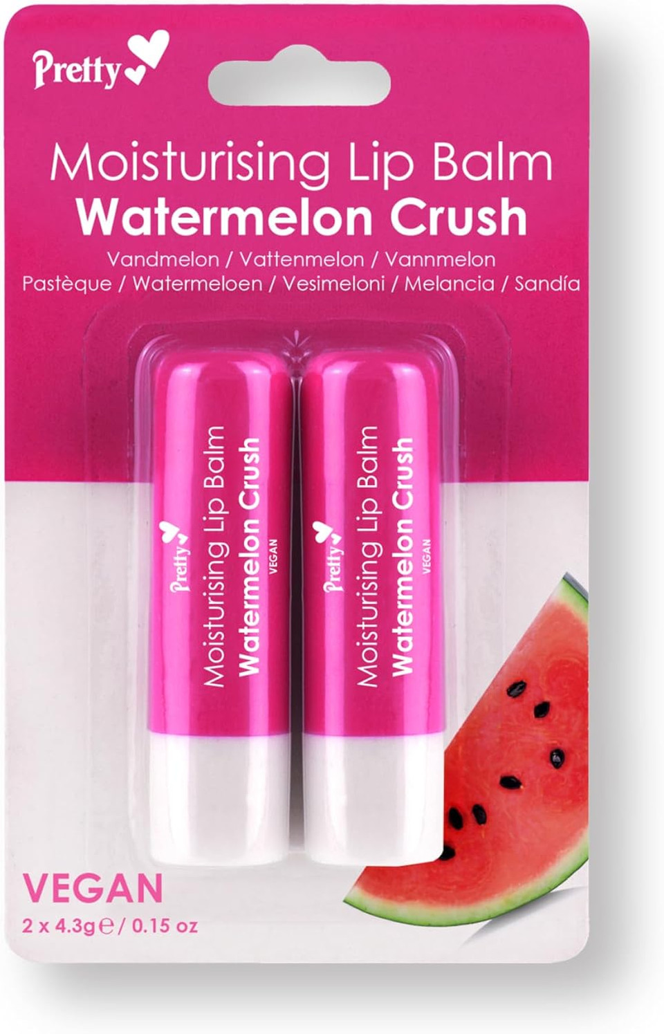Pretty Moisturising Lip Balm - Strawberry