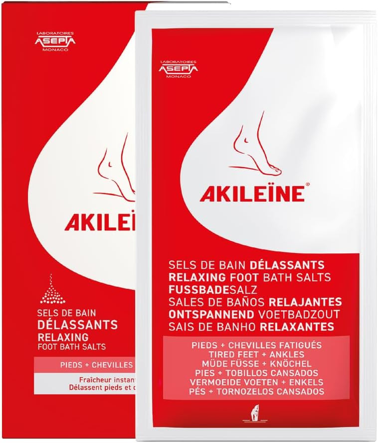 Akileïne Relaxing Foot Bath Salts 2 x 150g