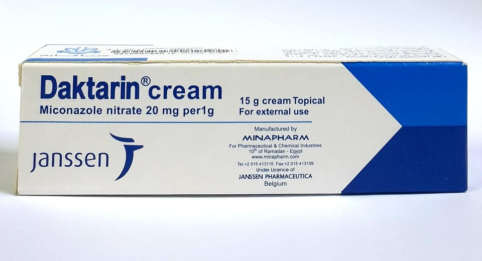 Daktarin Aktiv Athlete's Foot Cream (15g) - Pack of 2