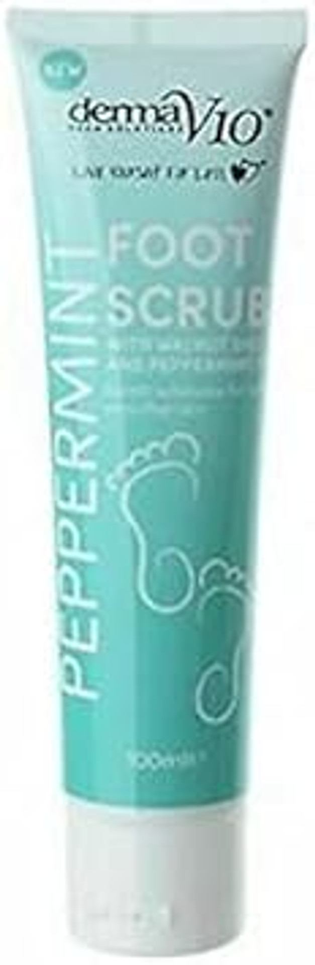 Derma V10 Peppermint Foot Scrub 100ml