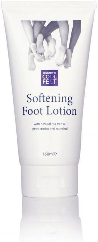 Twelve Packs of Escenti Cool Feet Softening Foot Lotion 150ml
