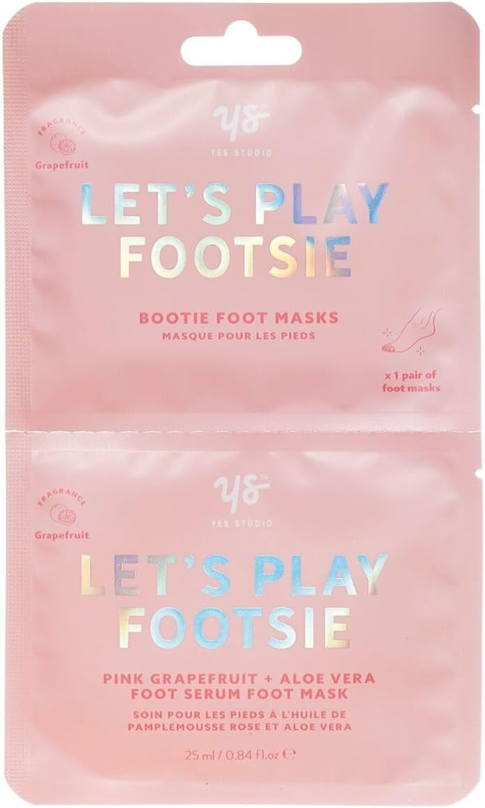 Let's Play Footsie Nourish + Protect Bootie Foot Mask 2x 25ml Yes Studio