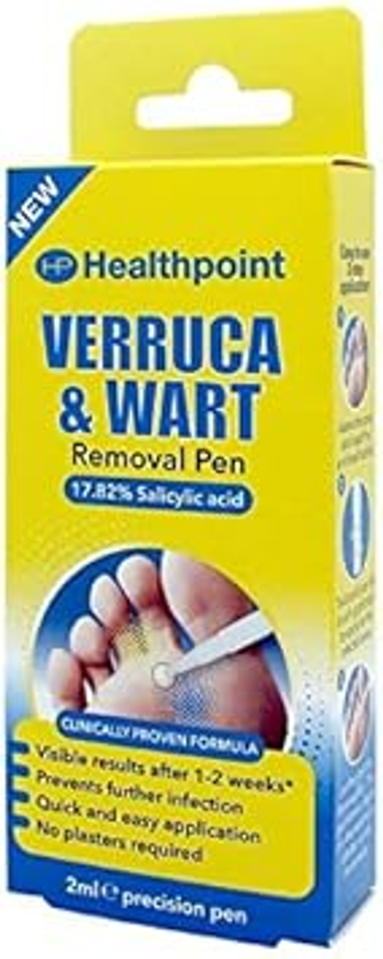 Healthpoint Verruca and Wart Pen, 2ml