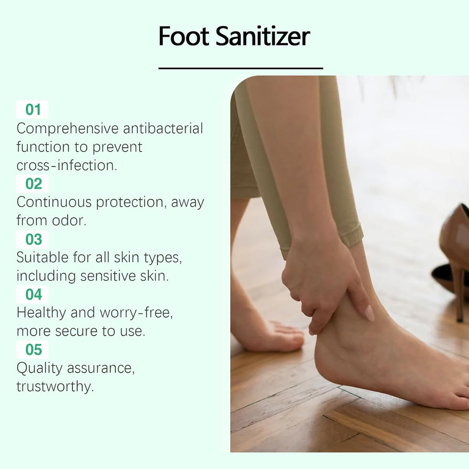 Tea Tree Oil Foot Freshening Spray, Anti-Odor Foot Care