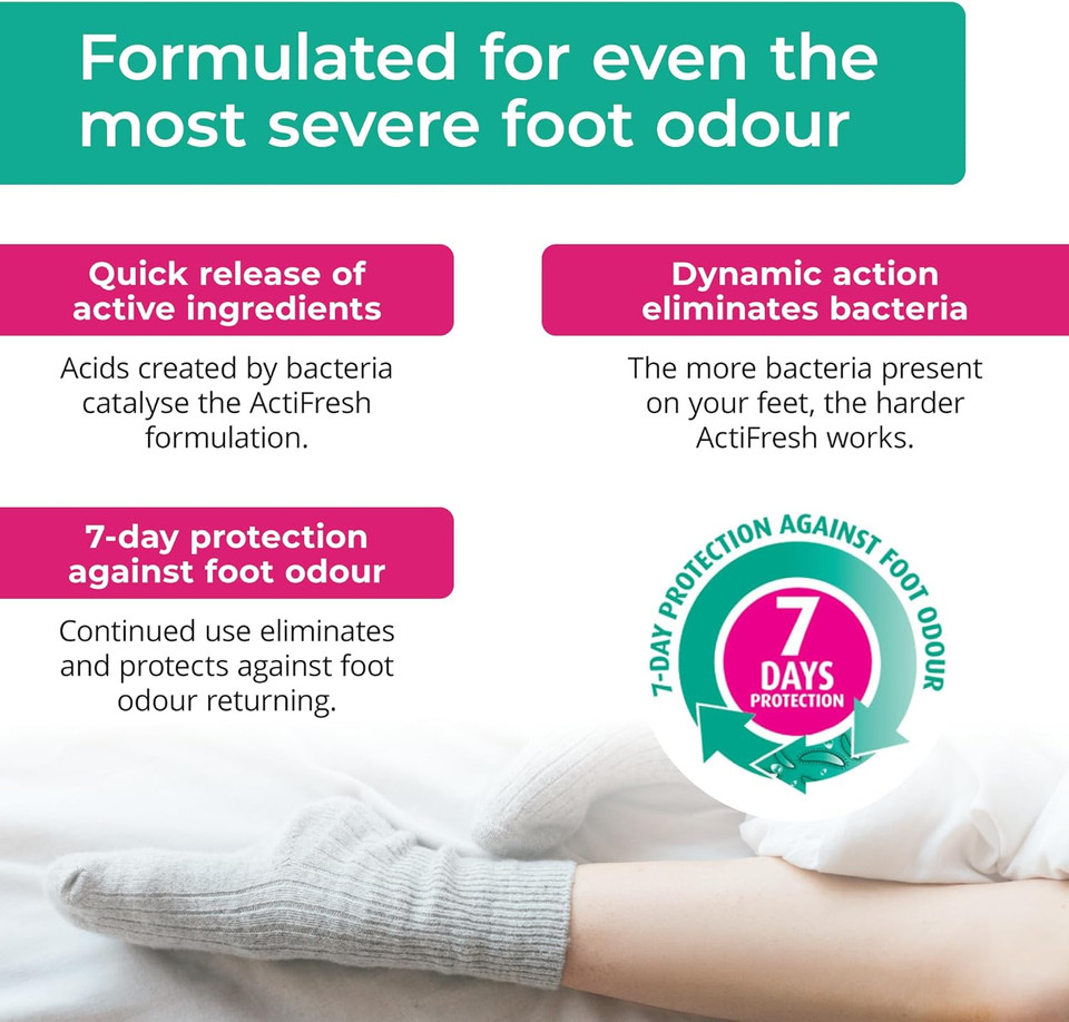 PEDITECH Acti Fresh Foot Odour Spray - 100ml