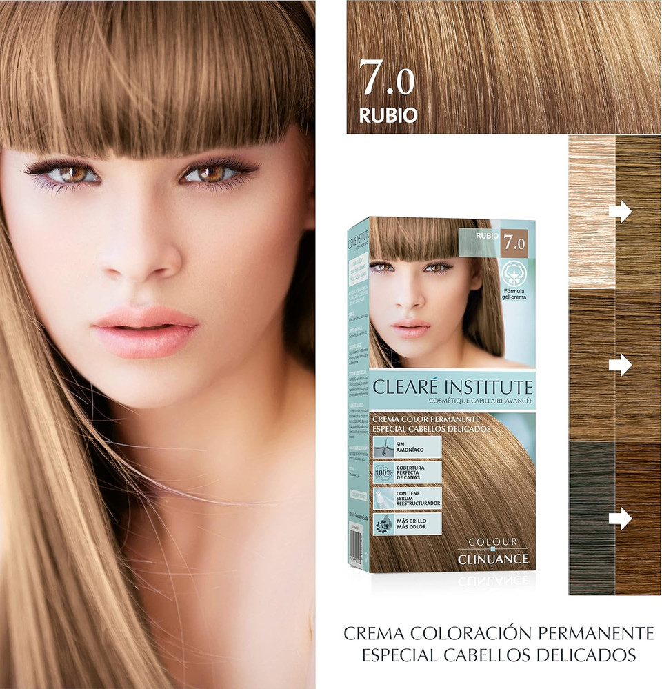 Colour Clinuance 3.0 Dark Brown Hair Dye for Sensitive Hair Permanent Colouring Without Ammonia More Shine Intensive Colour 100% Coverage Dermatologically Tested