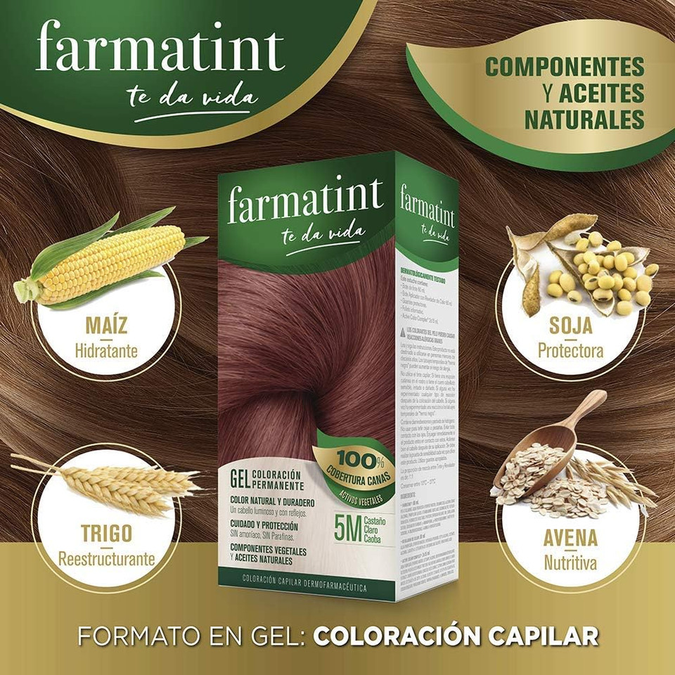 Farmatint Permanent Gel Hair Dye
