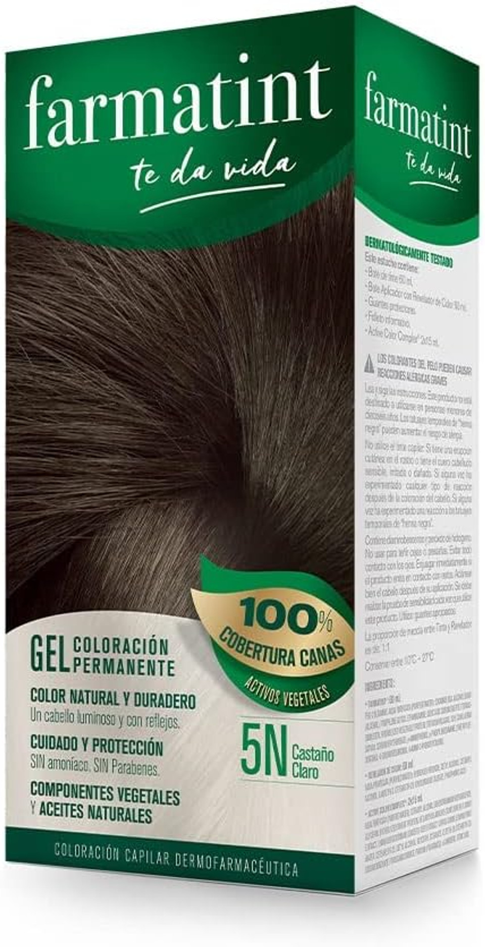 Farmatint Permanent Gel Hair Dye 7N Blood