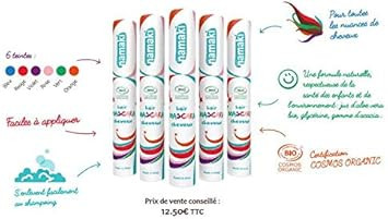 Namaki MCB1 - Mascara for Hair, for Costumes, Children, Unisex, Color:Blue