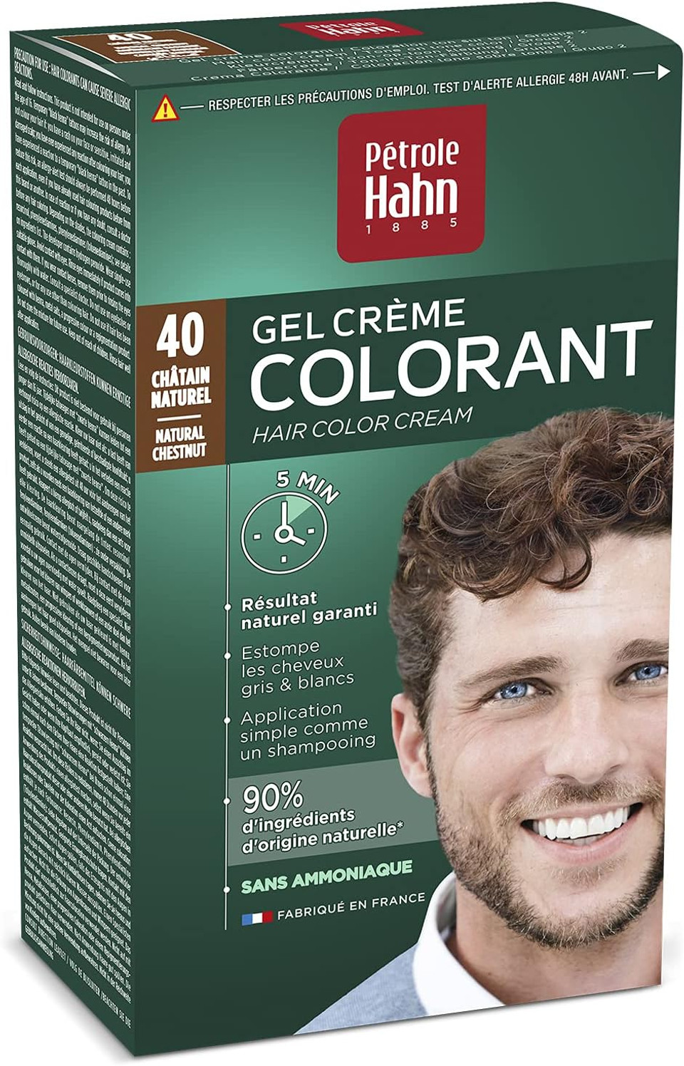 Pétrole Hahn - Chestnut Hair Colour No. 40 - Tone on Tone without Ammonia Pétrole Hahn - Chestnut Hair Colour No. 40 - Tone on Tone without Ammonia