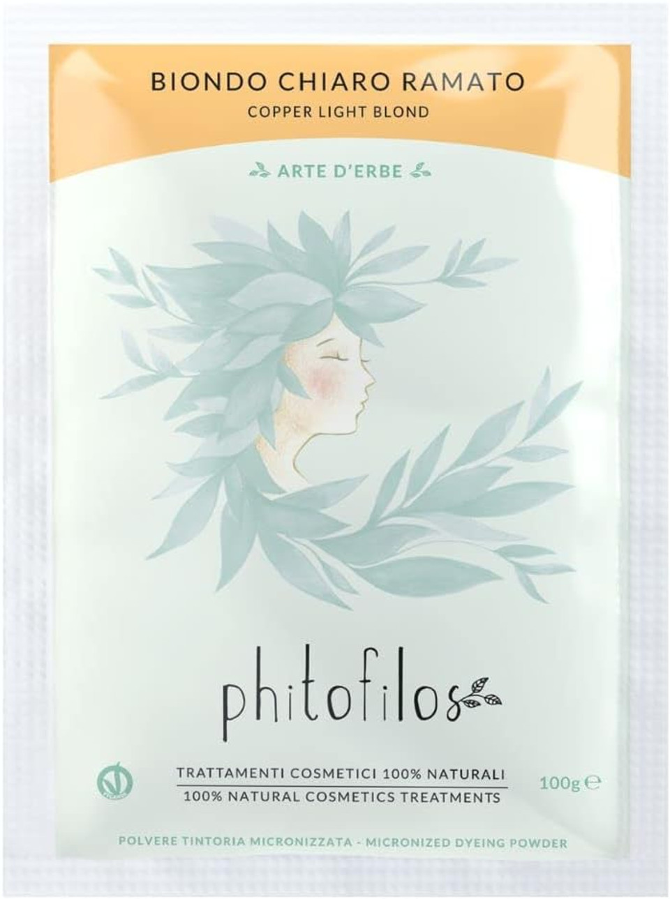 PHITOFILOS - Light Blonde Ramat - EX Hen No. 1 Vegan Quality Made in Italy Cruelty Free