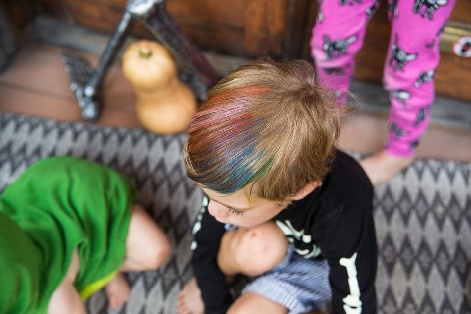 Red Hair Colouring Mask