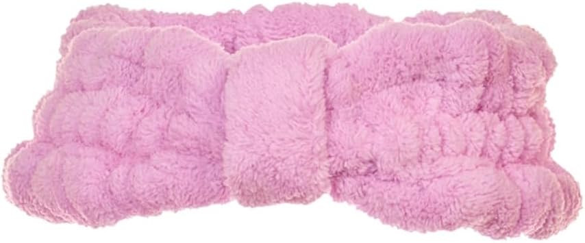 Yes Studio Make-Up Headband & Wristband Set Pink Extra Soft
