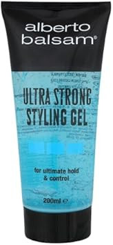 Alberto Balsam Ultra Strong Styling Gel 200ml (Pack of 6 x 200ml)