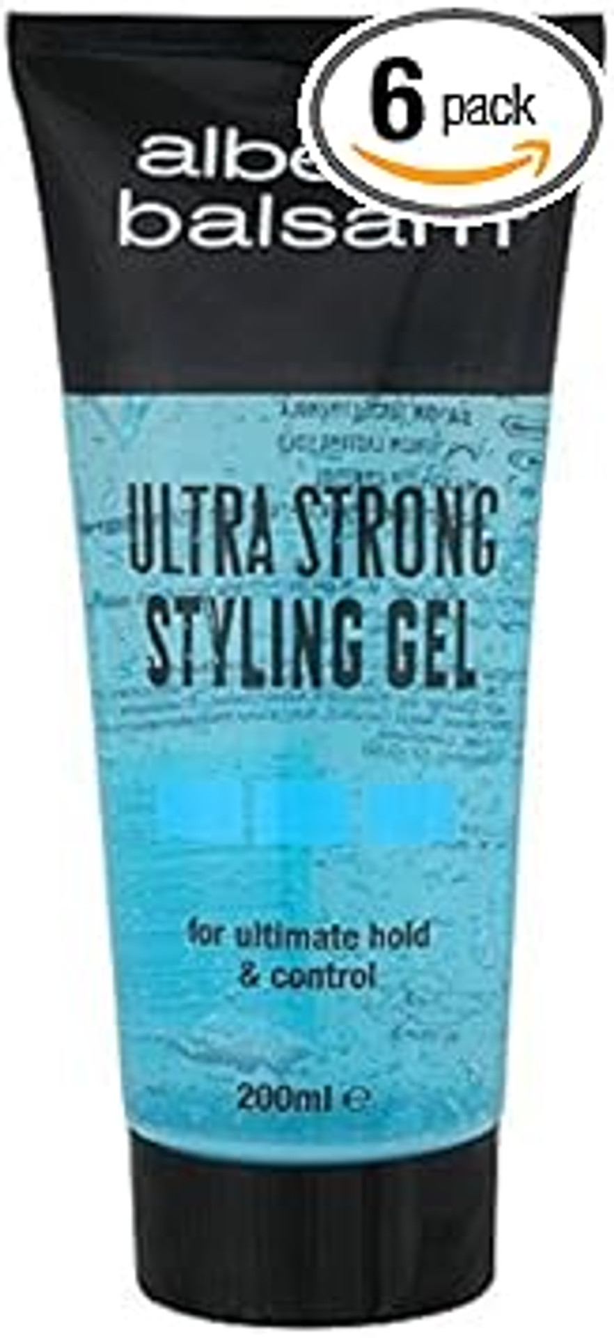 Alberto Balsam Ultra Strong Styling Gel (200ml) - Pack of 6 by Alberto Balsam