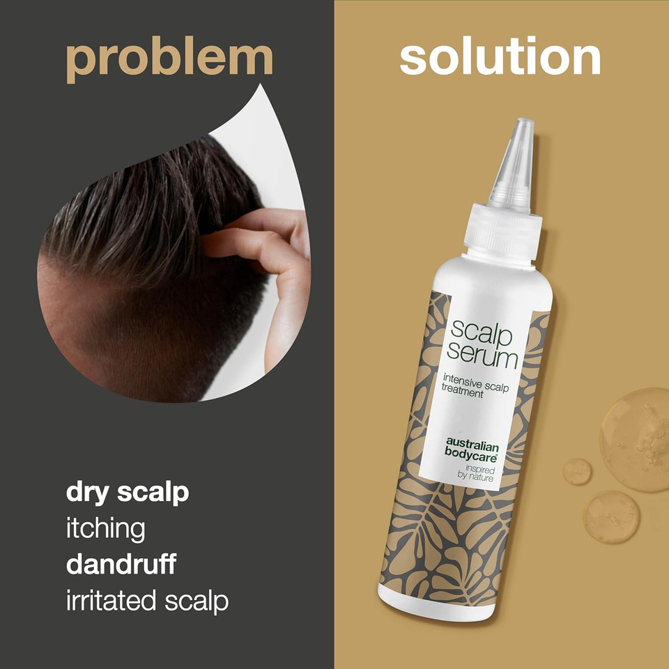 Scalp Treatment Products from Australian Bodycare for Dry, Itchy, Flaky Scalp & Hair, Dandruff, Spots & Pimples | Daily Care for People with Eczema or Psoriasis | Hair Cleanser for Men & Women (250ml)
