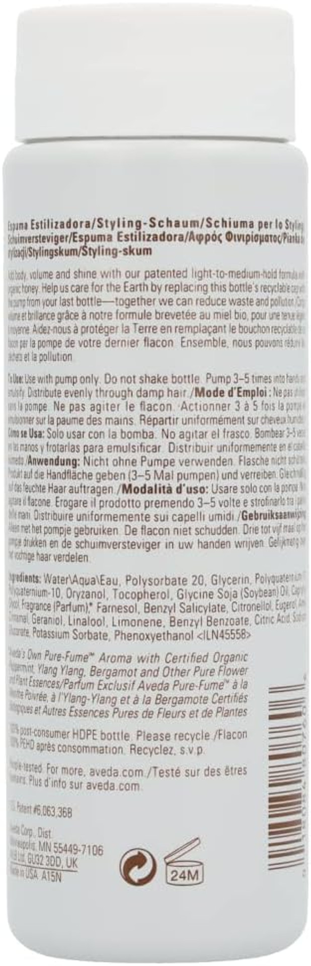 Aveda Phomollient Styling Foam REFILL 6.7 oz