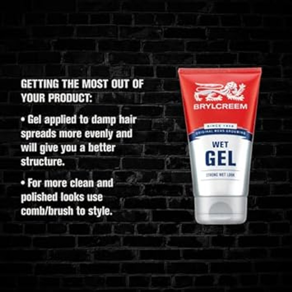 Brylcreem Wet Look Hair Gel, 150 ml