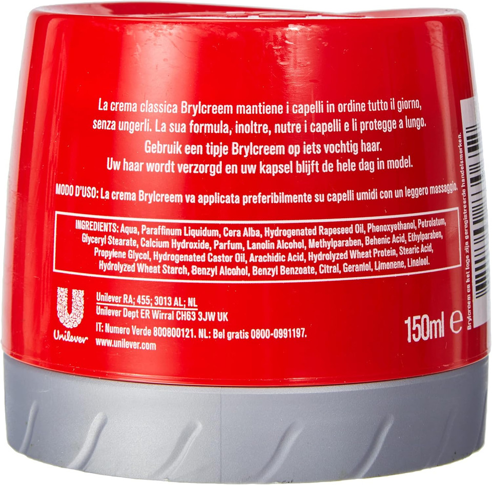 150ml Brylcreem ORIGINAL Fixative cream for hair 150ml Brylcreem ORIGINAL Fixative cream for hair