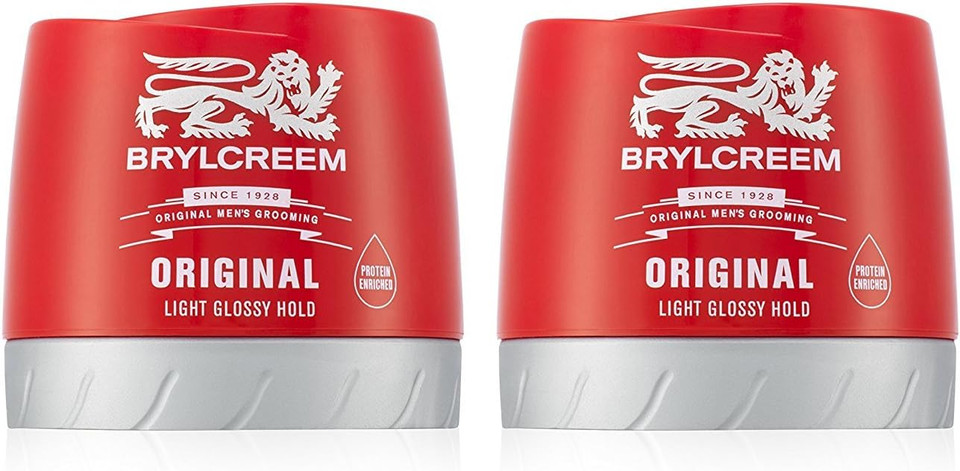Brylcreem Protein Enriched Hair Styling Cream, 250ml (Pack of 3)