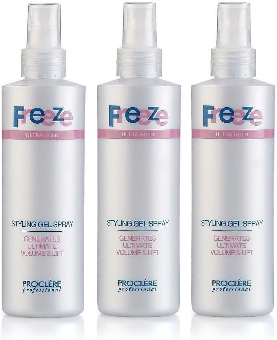 Proclere Freeze Gel Spray 250ml (3 units)