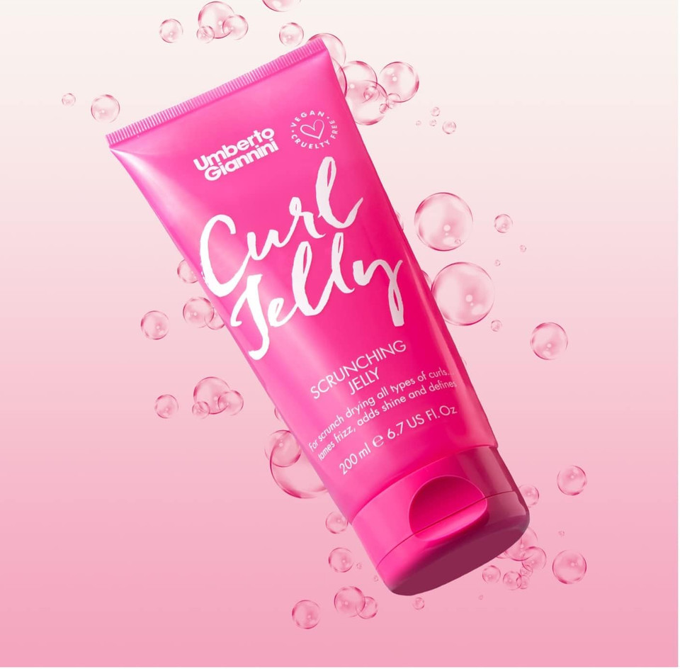 Umberto Giannini Curl Jelly Scrunching Jelly 200ml and Curl Jelly Shine Leave In Conditioner Duo 180ml Vegan & Cruelty Free Umberto Giannini Curl Jelly Scrunching Jelly 200ml and Curl Jelly Shine Leave In Conditioner Duo 180ml Vegan & Cruelty Free