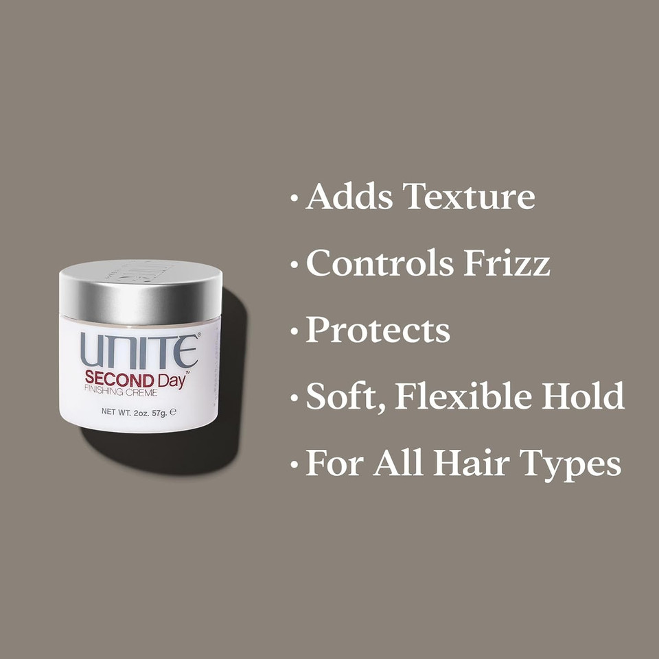 Unite Second Day Finishing Cream For Unisex 2 oz Cream