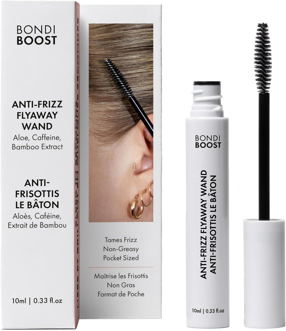 BondiBoost Anti-Frizz Flyaway Wand - Aloe-Based, Serum-Like Formula for Taming Frizz & Flyaways On-the-Go - Vegan & Cruelty-Free, 10ml BondiBoost Anti-Frizz Flyaway Wand - Aloe-Based, Serum-Like Formula for Taming Frizz & Flyaways On-the-Go - Vegan & Cruelty-Free, 10ml